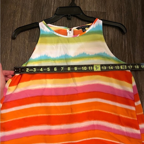 Zac & Rachel Colorful Striped Sleeveless Top - Picture 6 of 7